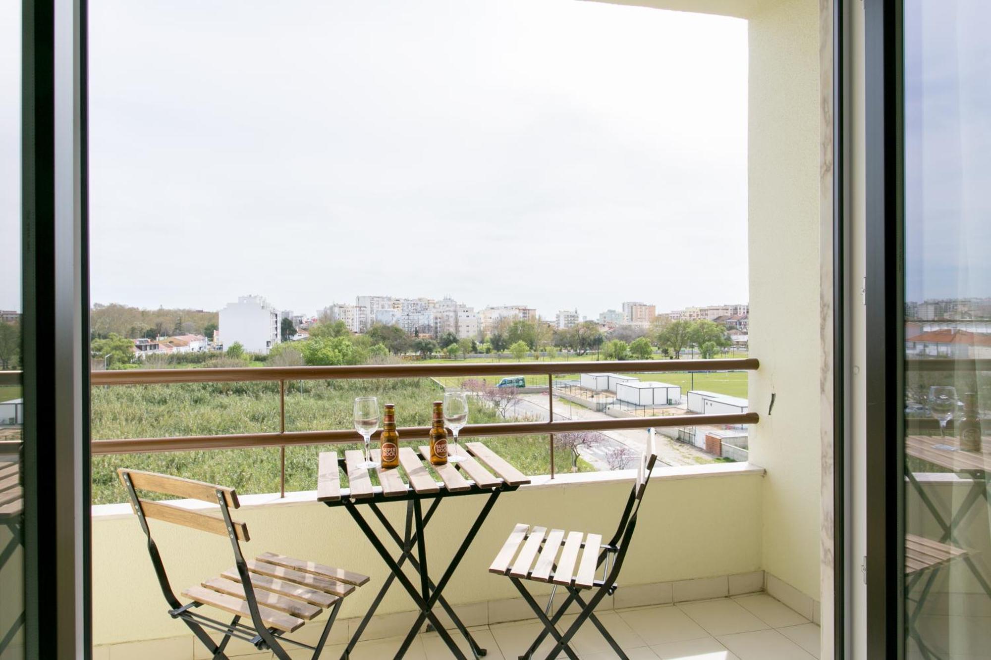 Apartamento central Setúbal sossegado e com luz Exterior foto